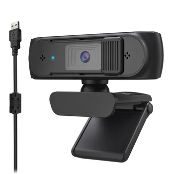 1080P Webcam Com Microfone,Desktop de um Computador Portátil USB Webcam Câmera Para chamadas de Vídeo-Conferência Jogos
