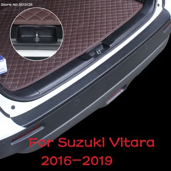 Estacionamento Exterior Interior Rearguards pára-choques Traseiro Tronco Guarnição do pára-choques Pedal Para Suzuki Vitara 2016 2017 2018 2019 2020 Acessórios do Carro