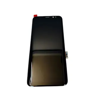 Exibição Original Para Samsung Galaxy S8 Substituição da Tela de Super AMOLED Para G950 LCD G950F Touch Digitalizador Assembly Pantalla