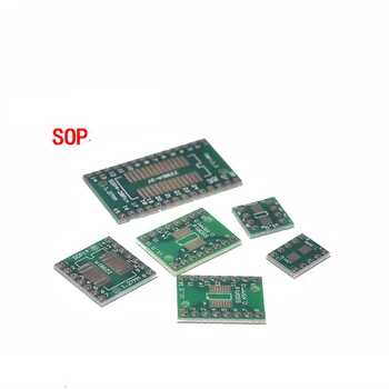 10PCS TSSOP8 SSOP8 SOP8 para DIP8 PCB SOP-8 SOP Transferência Conselho MERGULHO Placa de Pinos Adaptador de Campo