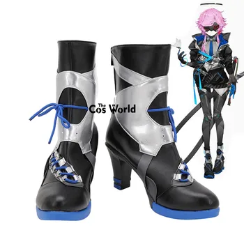 Virtual Japonês YouTuber VTuber Yuhi Riri Personalizar Anime Cosplay Sapatos De Salto Alto Sapatos Botas
