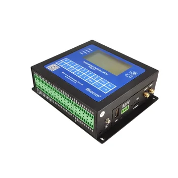 4G LCD RTU com 2-RS232, 2-RS485, 8-DI, 8-FAZER(Relé), 8-ADC, de 2 de Pulso, 3-Potência de saída, USB