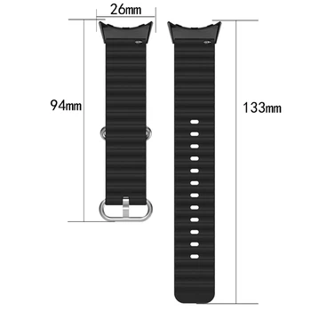 Ajuste para o Pixel Smartwatch Assistir Ajustável Banda-Alça Macia Sílica Pulseira de Cinto, Bracelete da Desgaste-resistência Respirável-Loop