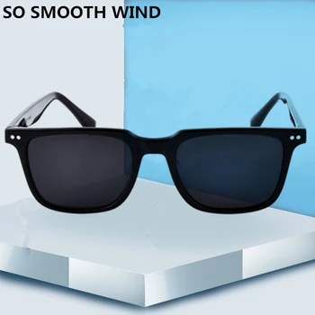Retro Vintage Clássico Quadrado Óculos de sol Polarizados Homens Design da Marca de Óculos de Sol das Mulheres de Óculos de Condução Óculos OV5419