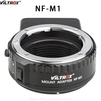 Viltrox NF-M1 Anel Adaptador de Foco Automático Adaptador de Lentes para Nikon F Lente para M4/3 MFT Câmera da Panasonic e Olympus BMCC