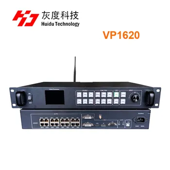 Tudo-em-um LED Processador de Vídeo HD-VP1620 Processamento de Vídeo Integrado e Envio de Cartão de Função para o DIODO emissor de exibição de tela grande