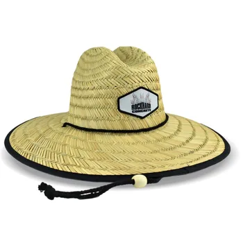 25 pcs/lote Simples homens e mulheres de verão chapéu de cowboy, chapéu de palha da oca tecer dobrável chapéu de sol 57-58 cm exterior, praia hat