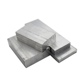 Plana de alumínio Barra de Placa Tira de Liga de Alumínio de Folha de Metal CNC Bloco Sólido Moinho de Estoque 6061Thickness 15mm 16mm 18mm Comprimento de 500mm