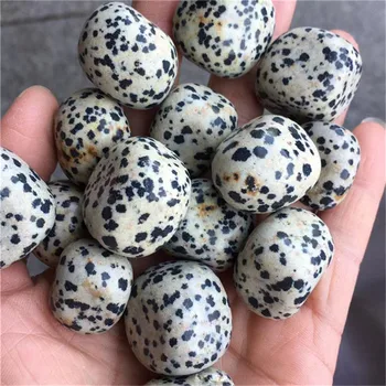 De alta Qualidade Premium 20-30mm Cura Cristais de pedra preciosa Natural da Dalmácia Jasper Tombado Pedras Para Venda
