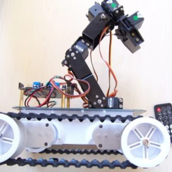fazer para Arduino Open Source de Controle Remoto Infravermelho Robô Land Rover 5 Manipulador Kit (Peças)