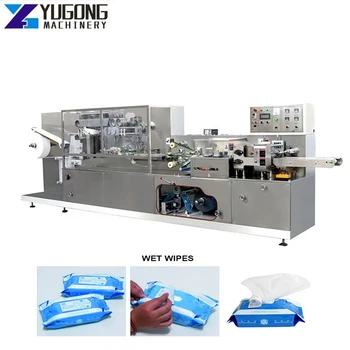 Os Lenços Umedecidos Faciais Tecido Máquina De Tecido Molhado Que Faz A Máquina Totalmente Automática Tecido Molhado Linha De Produção Da Máquina