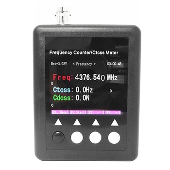 Portátil Medidor de Frequência Digital de Cor, Freqüência de Tela de Testador De Analógico E Digital, Mute Digitais de Teste SF401 PLUS