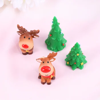 Enfeites De Natal Mini Resina Temático Em Miniatura Pingente Decorationtree Decorações