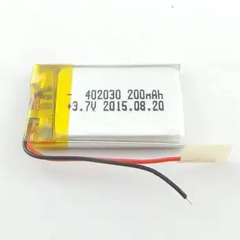 Marrom Micro Mini câmera Mini DV bateria recarregável de polímero de lítio Recarregável da bateria do Li-íon da Célula