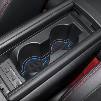 Smabee Anti-derrapantes de Borracha Porta Slot Copa do Tapete para Toyota GR86 Subaru Brz 2022 Porta Groove Tapete de Acessórios Adesivos
