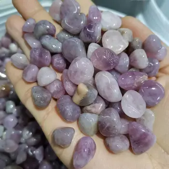 Polido pedras de cristal de quartzo Roxo Rosa cristal de quartzo Tombado pedras para aquário decoração