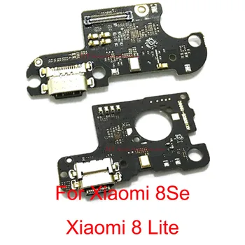 Carregador USB de Carregamento de Porta do Conector da Placa Dock cabo do Cabo flexível Para o Xiaomi Mi 8 Se Lite MI8SE MI8Lite Xiaomi8 lite Se de Peças de Reparo