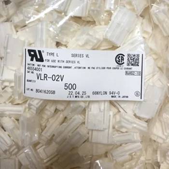 10pcs 100% novo e original real de ações Conector VLR-02V 2pinos 6.2 mm passo concha de plástico conector shell