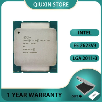 Intel Xeon E5 2623 V3 E5 2623V3 CPU Processador de 3.0 GHZ 4-Núcleo de 10M 105W LGA 2011-3