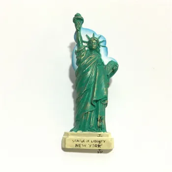 Criativo EUA Lembrança Estátua da Liberdade, Empire State Building Mão Feita Nova York Ímã de Geladeira Decoração para o Artesanato ou o Comércio de Importação
